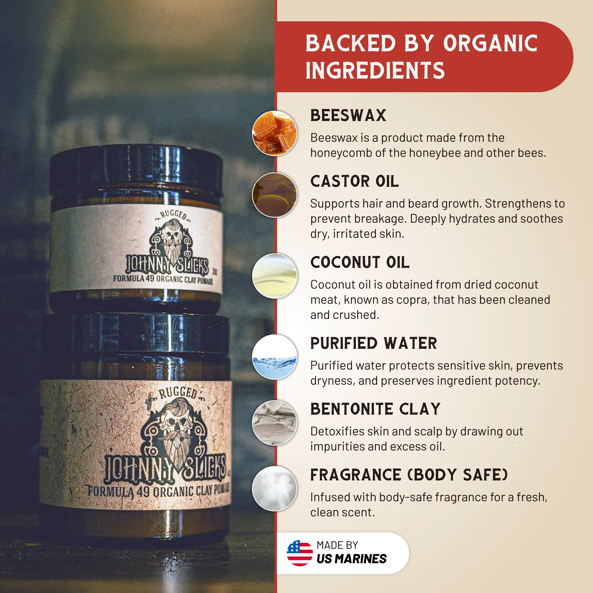 Johnny Slicks Pomade